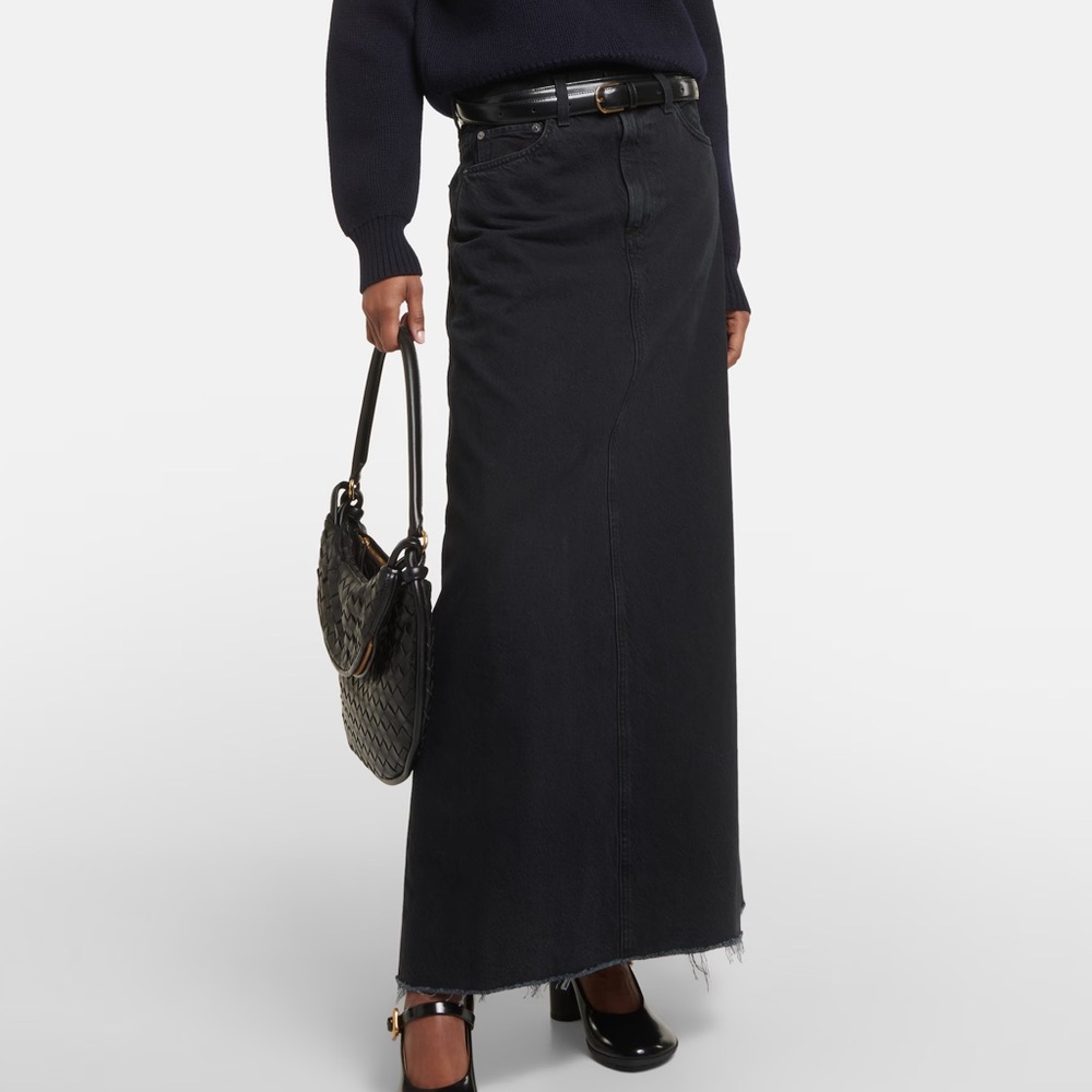 AGOLDE Hilla Denim Skirt